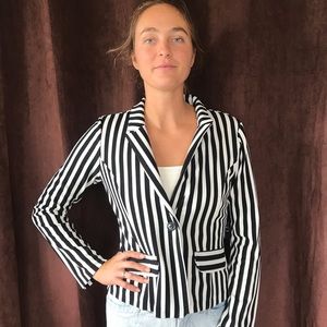 Striped blazer